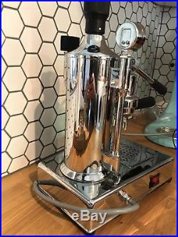 RARE Zacconi Baby Riviera chrome luxury lever espresso machine 110V Coffee