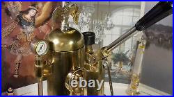 RARE Zacconi Riviera brass SPRING coffee lever espresso machine italy