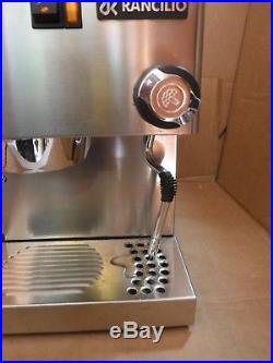Rancilio Miss Silvia Espresso Machine Coffee Maker Stainless Steel Italy 8 Cups