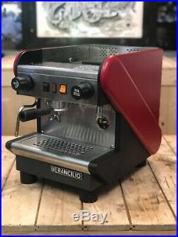 Rancilio S24 1 Group Red Espresso Coffee Machine Restaurant Cafe Latte Home Bean