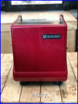 Rancilio S26 1 Group Red Espresso Coffee Machine Cafe Home Office Restaurant Cup