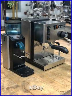 Rancilio Silvia 1 Group Espresso Coffee Machine+rancilio Rocky Grinder With Kit