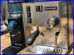 Rancilio Silvia 1 Group Espresso Coffee Machine+rancilio Rocky Grinder With Kit