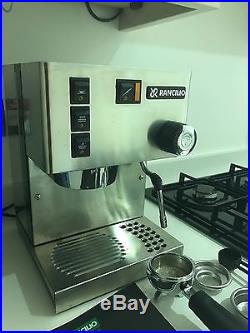 Rancilio Silvia Coffee / Espresso Machine Silver