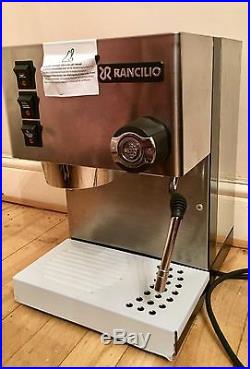 Rancilio Silvia E Espresso Coffee Machine 2016