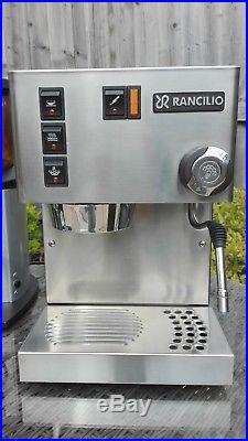 Rancilio Silvia E Espresso Machine, Iberital Grinder and accessories