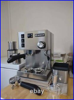 Rancilio Silvia Espresso Coffee Machine 2018 + starter bundle all great condit