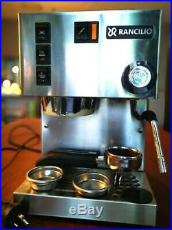 Rancilio Silvia Espresso Coffee Machine, 4 Baskets, Spare Steam Nozzle