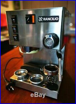 Rancilio Silvia Espresso Coffee Machine, 4 Baskets, Spare Steam Nozzle