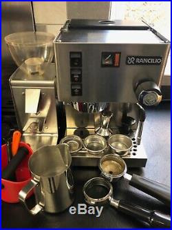 Rancilio Silvia Portafilter Coffee Machine Espresso Ascaso I-Mini Grinder