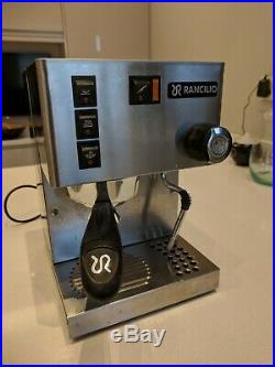 Rancilio Silvia V3 Espresso Coffee Machine with extras please read description