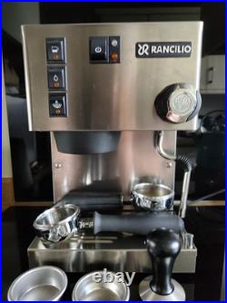Rancilio Silvia V6 Coffee Machine Silver Espresso Bottomless Ims Vst Baskets