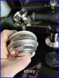 Rancilio Silvia V6 Coffee Machine Silver Espresso Bottomless Ims Vst Baskets