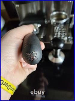 Rancilio Silvia V6 Coffee Machine Silver Espresso Bottomless Ims Vst Baskets