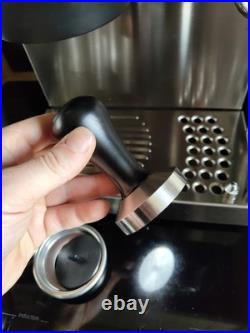 Rancilio Silvia V6 Coffee Machine Silver Espresso Bottomless Ims Vst Baskets