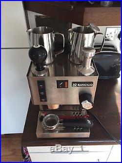 Rancilio Silvia v3 Espresso Coffee Machine complete with extras
