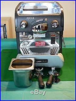 Rancillo Espresso Coffee Machine Epoca S 1 Tank