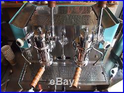 Rare Vintage Gaggia Tell 2 Lever Traditional Commercial 1970 Gas Espresso Coffee