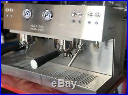 Refurbished Ascaso Semi Professional 2 Group Espresso Coffee Machine With Tank