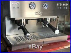 Refurbished Ascaso Semi Professional 2 Group Espresso Coffee Machine With Tank