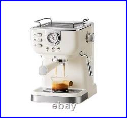 Retro Pump 20- Bar Espresso Coffee Machine, Milk Frother, Cappuccino, Lattee