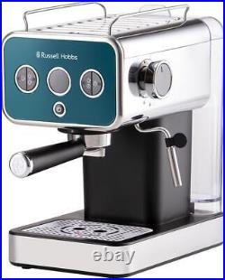 Russell Hobbs Distinctions Ocean Blue Espresso Coffee Machine