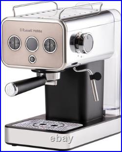 Russell Hobbs Distinctions Titanium Espresso Coffee Machine