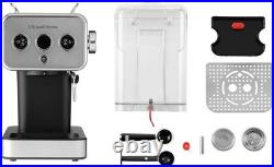 Russell Hobbs Distinctions Titanium Espresso Coffee Machine