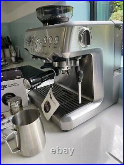 SAGE Barista Express 1850 W Bean to Cup Coffee Machine Brushed Stainless Steel