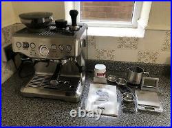 SAGE Barista Express BES875UK 1850 W Bean to Cup Coffee Machine Brushed