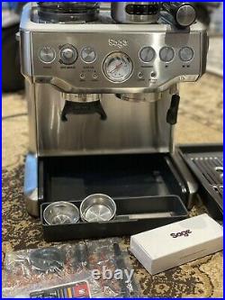 SAGE Barista Express BES875UK 1850 W Bean to Cup Coffee Machine Brushed
