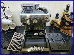 SAGE Barista Express Bean to Cup Coffee Machine -BES870 BSS /C Silver