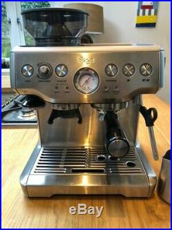 SAGE Barista Express Bean to Cup Coffee Machine BES875UK Silver