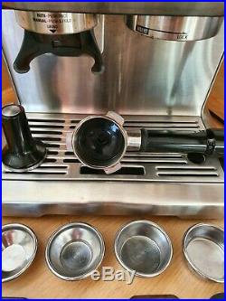 SAGE The Barista Express 1700W Espresso Coffee Machine only 4 months old