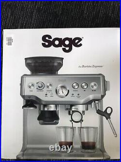 SAGE The Barista Express 1700w Espresso Coffee Machine New And Fully Boxed