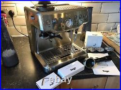 SAGE The Barista Express 1850W Espresso Coffee Machine In Stainless Steel Silver