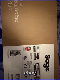 SAGE the Bambino Plus Espresso Coffee Machine SES500BSS Brushed Stainless Steel