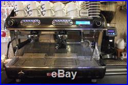 SERVICED Sanremo 2 group tall coffee shop espresso machine with SR70 Grinder