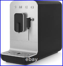 SMEG BCC02 Coffee Machine. Super Automatic. Bean-to-Cup in Black