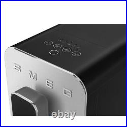 SMEG BCC02 Coffee Machine. Super Automatic. Bean-to-Cup in Black