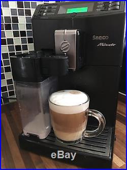 Saeco Minuto HD8763 Bean to Cup Espresso Machine, Brews 7 coffee varieties