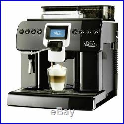 Saeco Royal One Touch Cappuccino automatic Espresso Coffee machine in black
