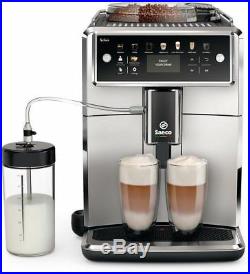 Saeco SM7581 / 00 XELSIS coffee espresso super automatic machine silver black