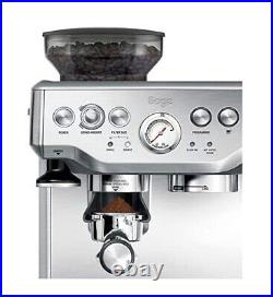 Sage BES870UK The Barista Express Bean-to-Cup Coffee Machine 1700W Silver