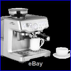 Sage BES875UK The Barista Express Espresso Coffee Machine 15 bar Brushed Steel