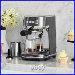 Sage Bambino Plus Pump Espresso Coffee Machine Black Stainless Steel, SES500BST