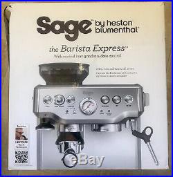 Sage Barista Express Artisan Coffee Machine / Espresso Maker Free Knockbox