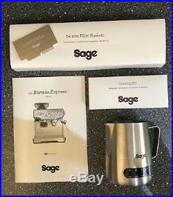 Sage Barista Express BES875BKS Espresso Coffee Machine
