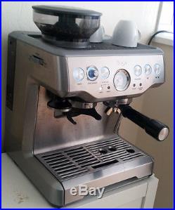 Sage Barista Express Bean-to-Cup Coffee Espresso Machine, Silver