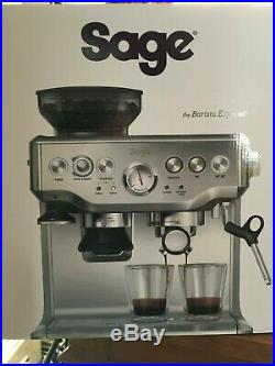 Sage Barista Express Bean to Cup Espresso Coffee Machine BES875UK +Jug BRAND NEW